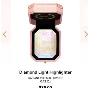 Too Faced Diamond Light Powder Highlighter Diamond Fire